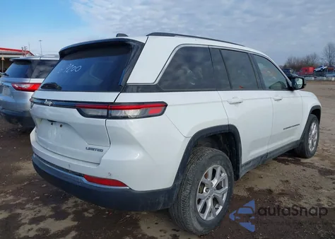 2022 Jeep Grand Cherokee Limited 4X4 из США, поврежденный, VIN 1C4RJHBG3N8619200